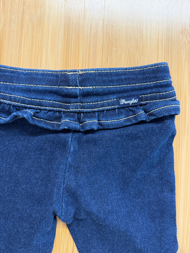 Wrangler Wide Flare Leg Jeans – 12M | Dark Wash Excellent Like New