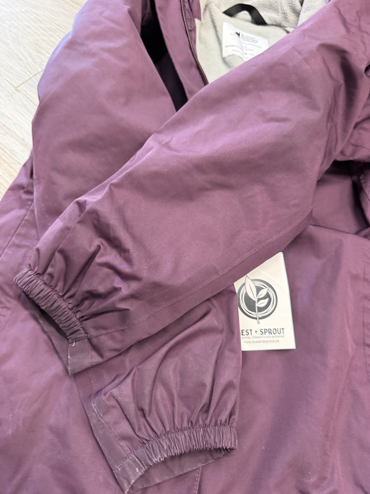 MEC Cozy Aquanator Fleece-Lined Jacket – Youth 8 | Eggplant Purple