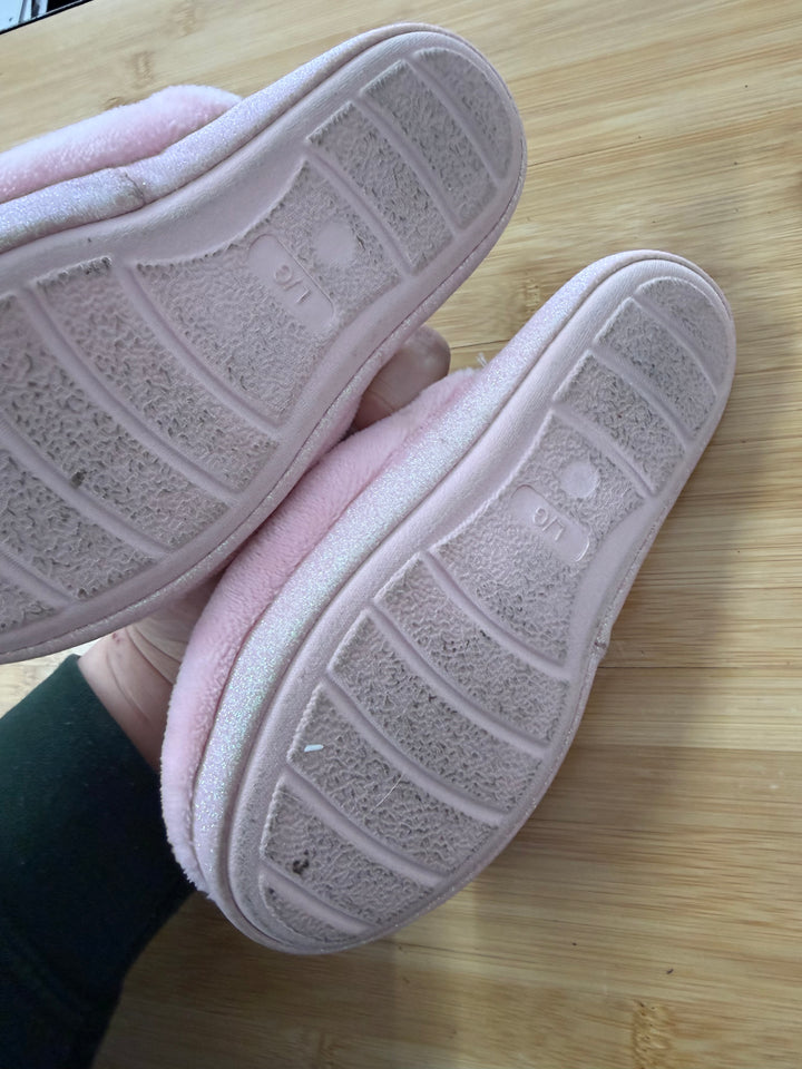 Joe Fresh Kids Bunny Ear Slippers – 12 Est. | Pink Slide