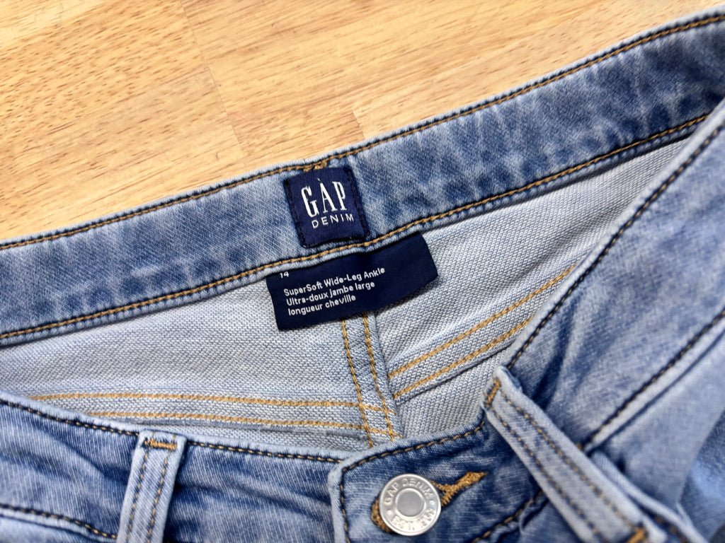 Gap Wide - Leg Denim – Youth 14 - Nest and Sprout - Consignment