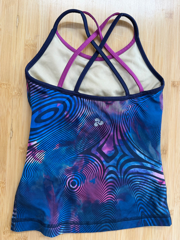 Triple Flip Black Athletic  Tank Top – Est. 8 | Built-In Bra | Play