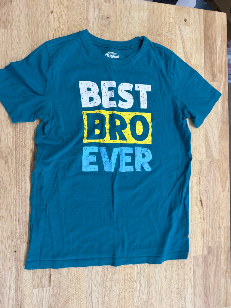 OshKosh Originals Best Bro Ever Shirt – 14 | Turquoise