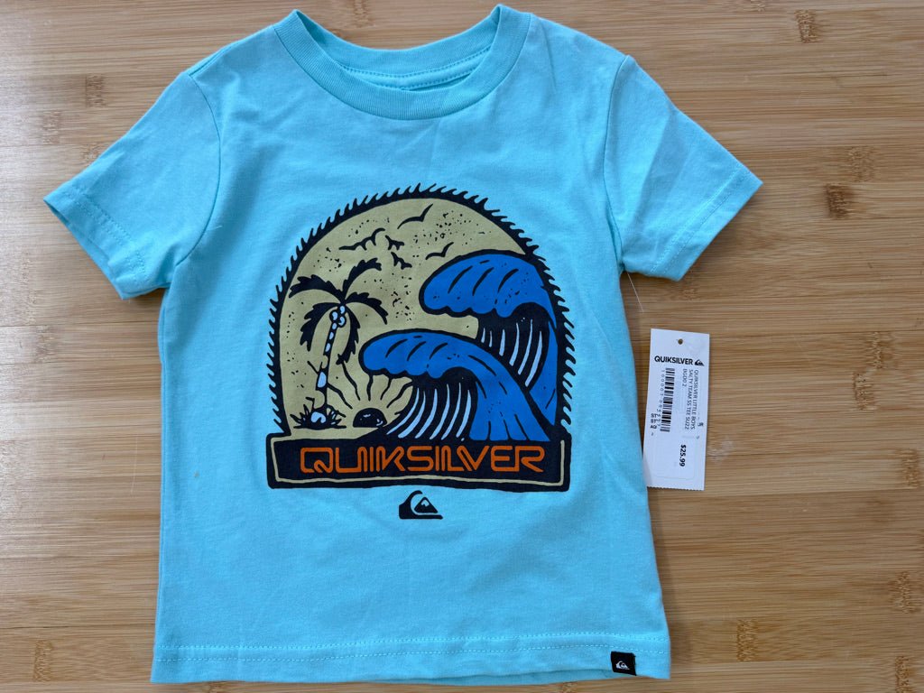 Quiksilver Salt Team Short Sleeve Tee – 2| NWT - Nest and Sprout-Consignment