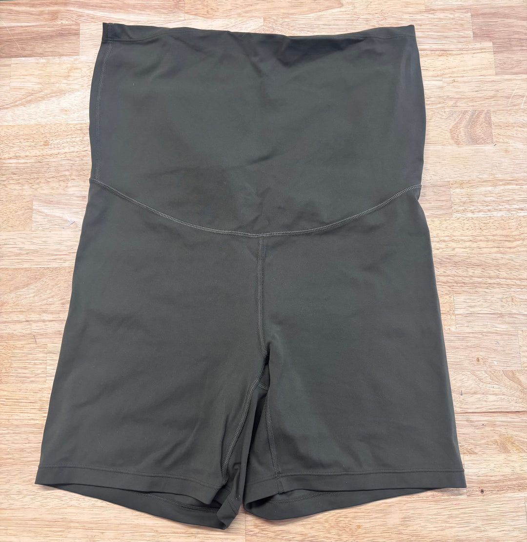 Maternity Bike Shorts – Size ? (Army Green)