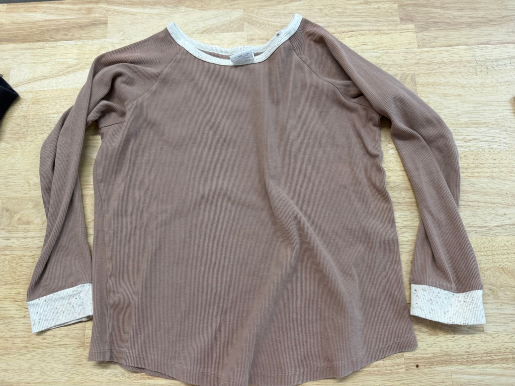 Jax & Lennon Ribbed Long Sleeve Shirt – Youth L