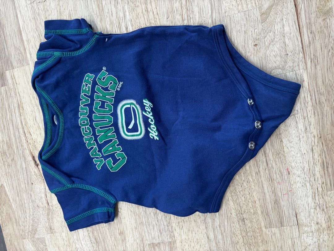 NHL Vancouver Canucks Blue Bodysuit | Size 12M