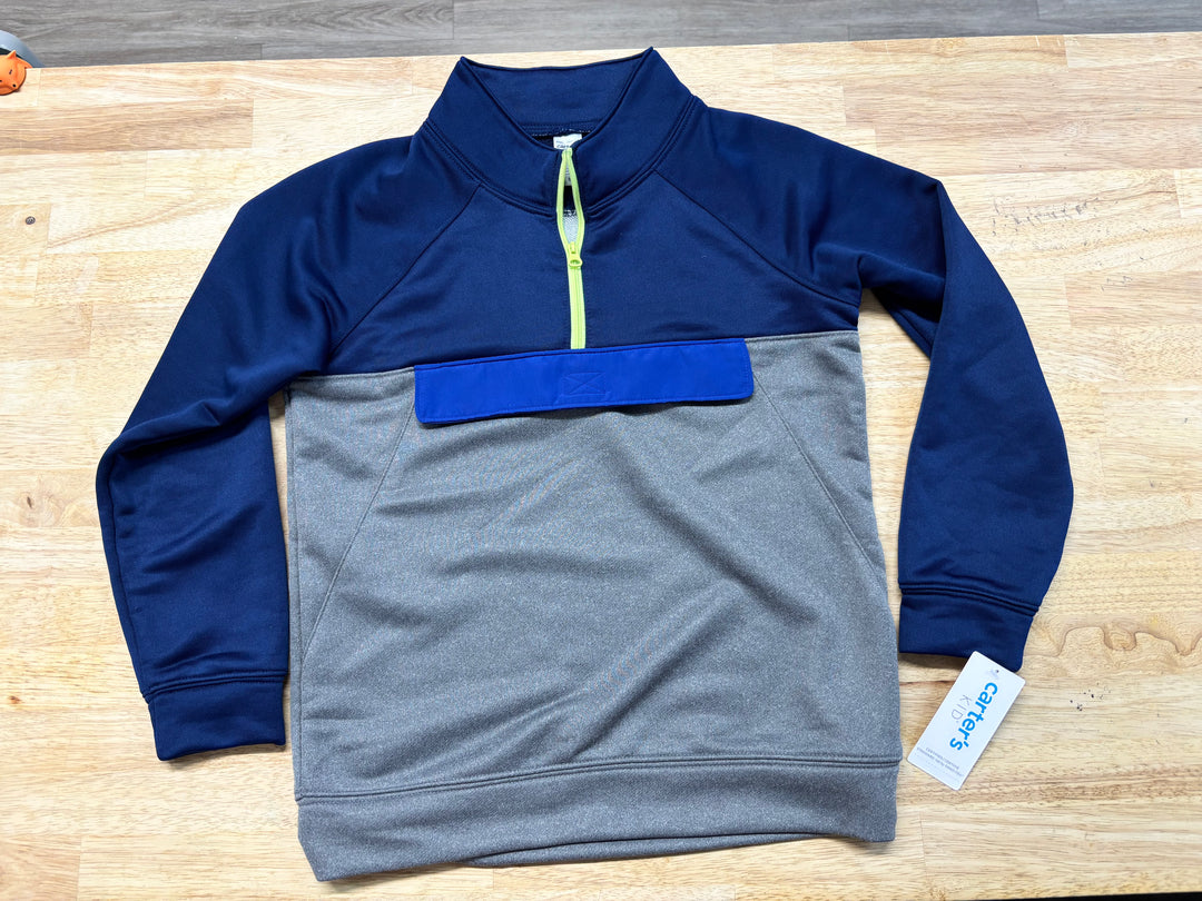 Carter’s Colourblock Quarter-Zip Active Top – 10Y NWT