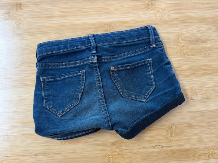 H&M Denim Rolled Cuff Shorts – 4 (104cm) | Play - Nest and Sprout-Consignment