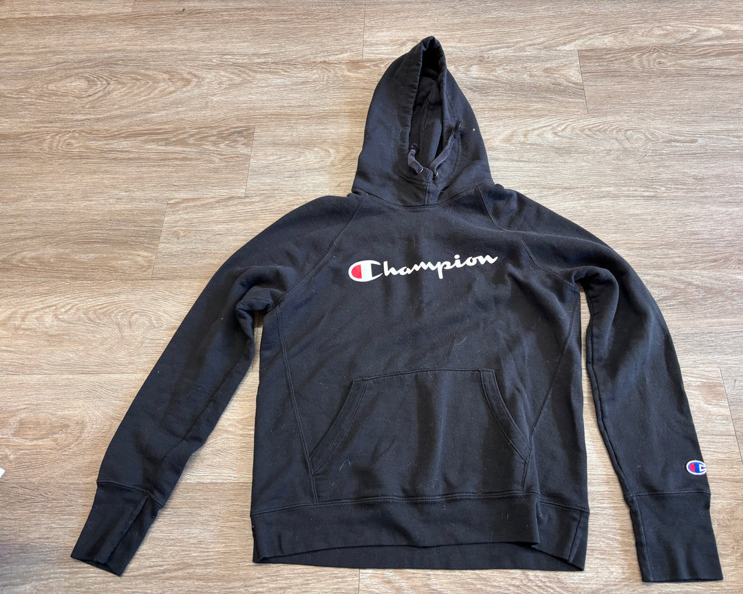 Champion Hoodie – Youth XS (6–8Y, Black)