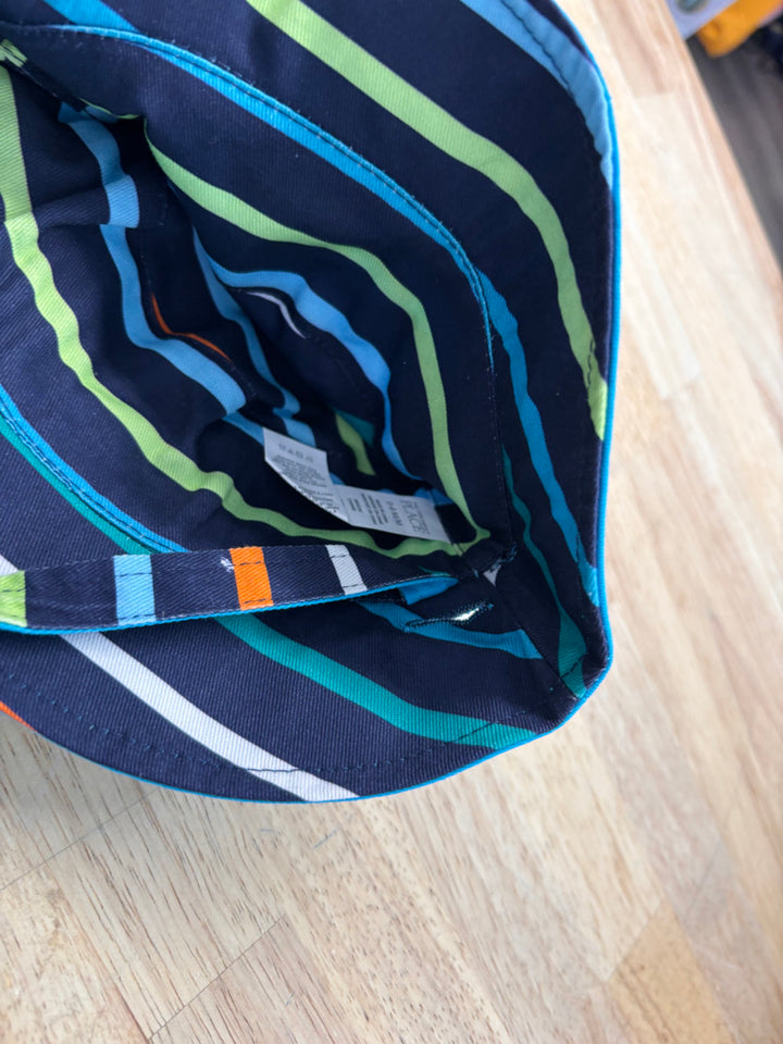 Children’s Place NB–6M Reversible Bucket Hat – Blue NWT