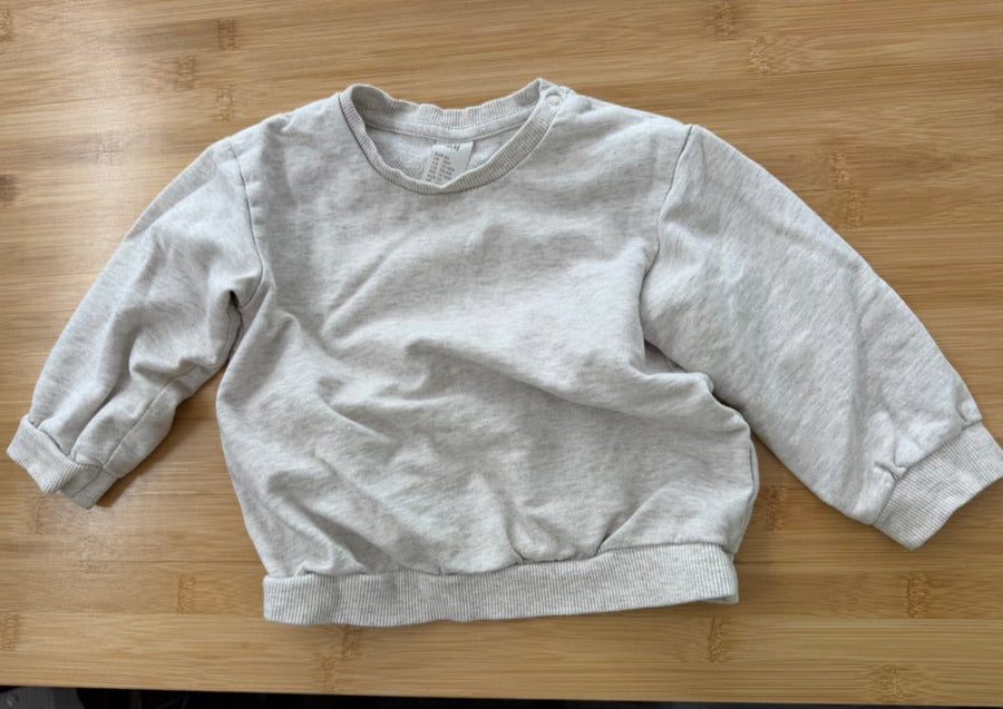 H&M Sweatshirt – 18M | Beige - Nest and Sprout-Consignment