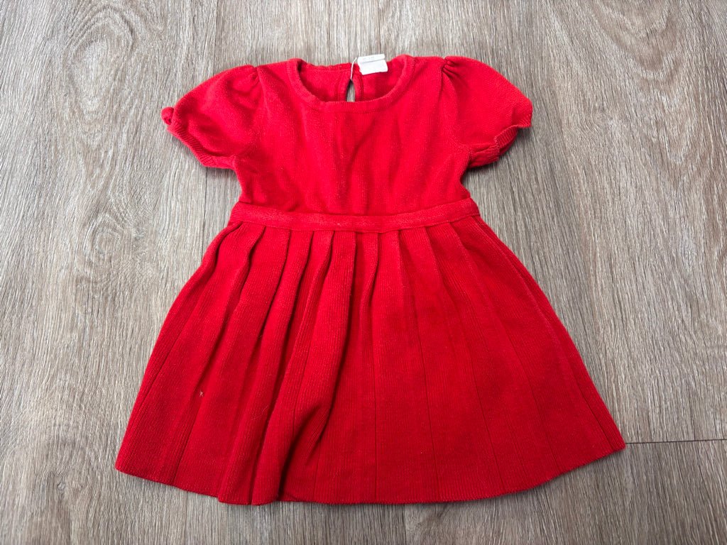H&M 2-4M Knit Dress - Red - Nest and Sprout-Consignment