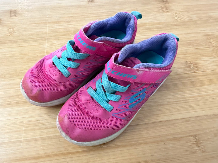 Skechers Sneakers – 10 (EU 27) | Pink & Light Blue