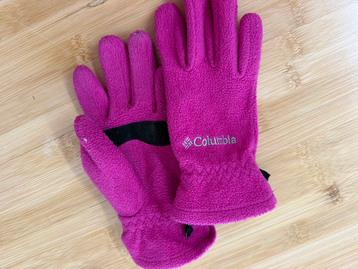 Columbia Omni-Heat Fleece Gloves – Youth S | Pink | Play