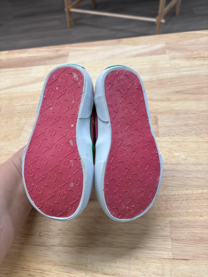 Ralph Lauren Canvas Sneakers, Pink Size 6