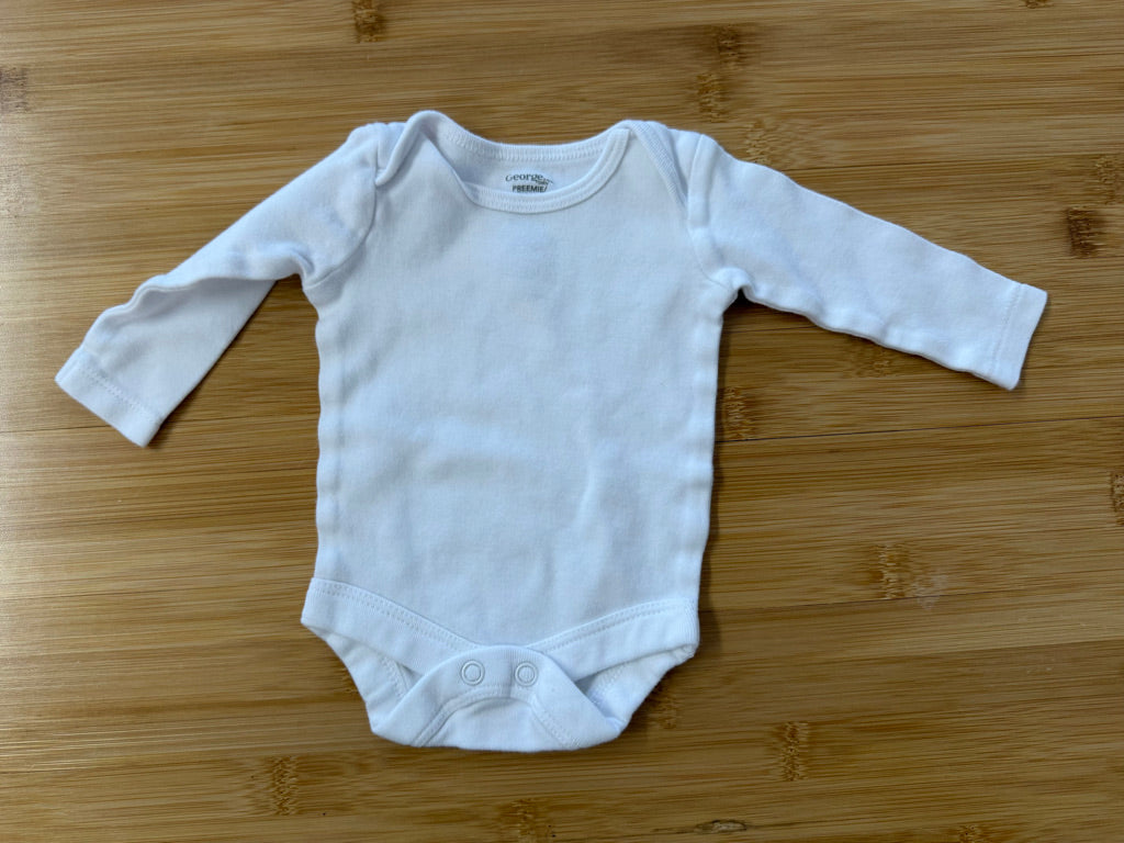 George Bodysuit – Preemie | Long Sleeve