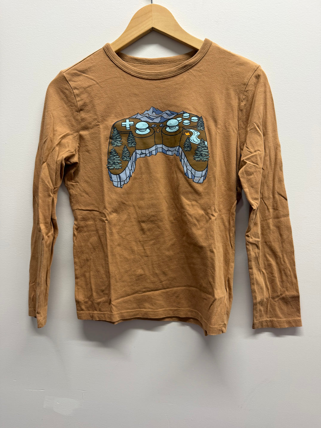 Gap Kids Mountain & Controller Shirt – L | Light Brown