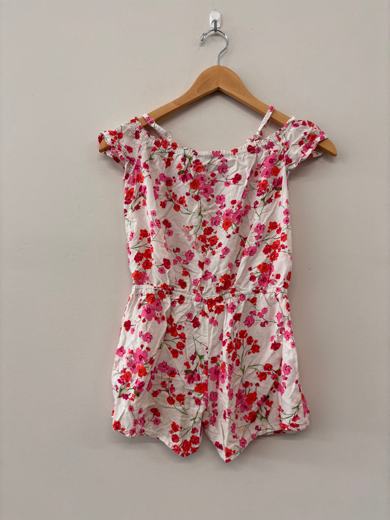Children’s Place Romper – 10/12 White Floral