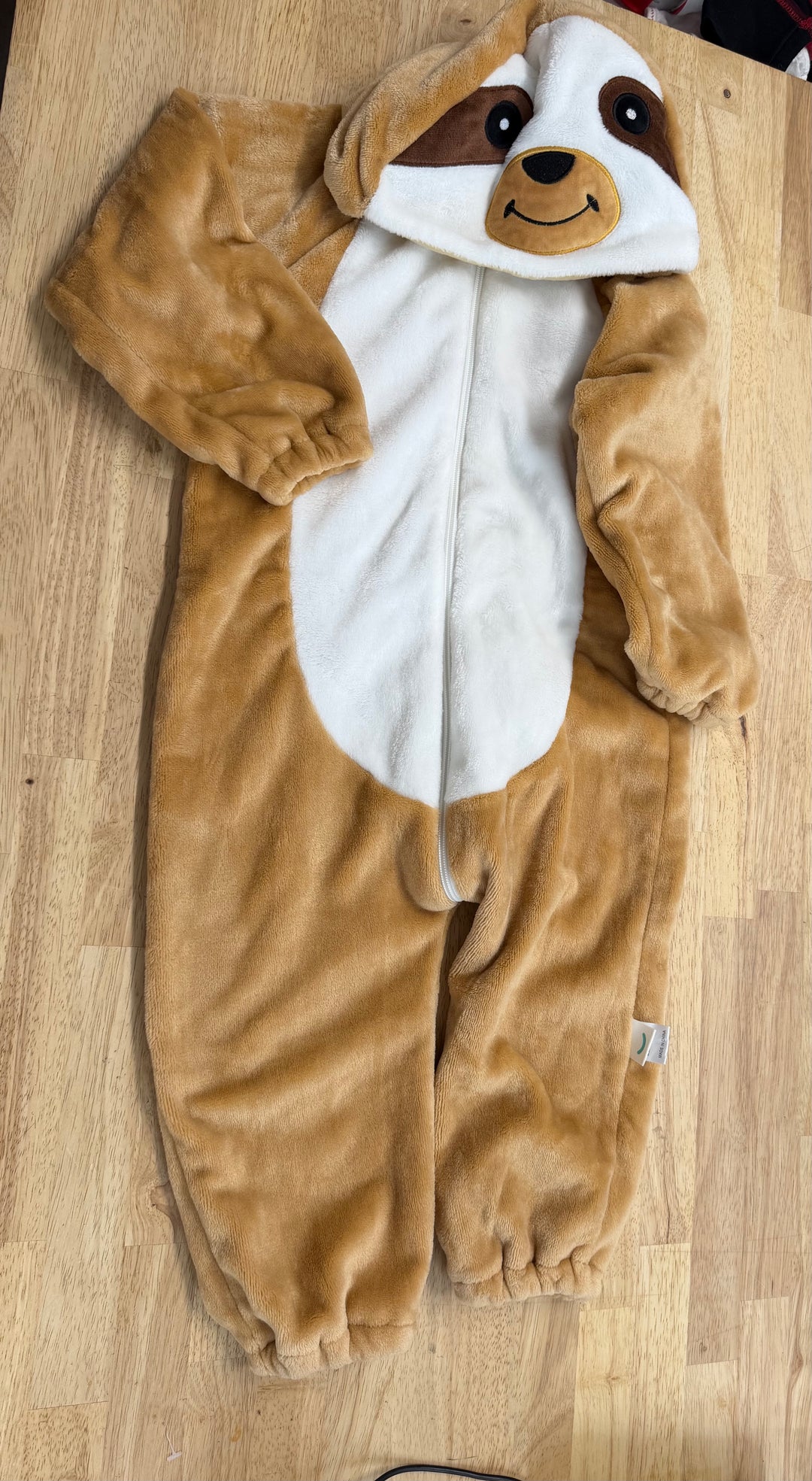 Sloth Fleece Costume – 110cm | One-Piece