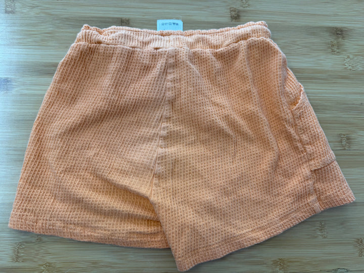 Mayoral Two-Piece Set – 12 (Fits 10) | Orange Crop Top & Shorts