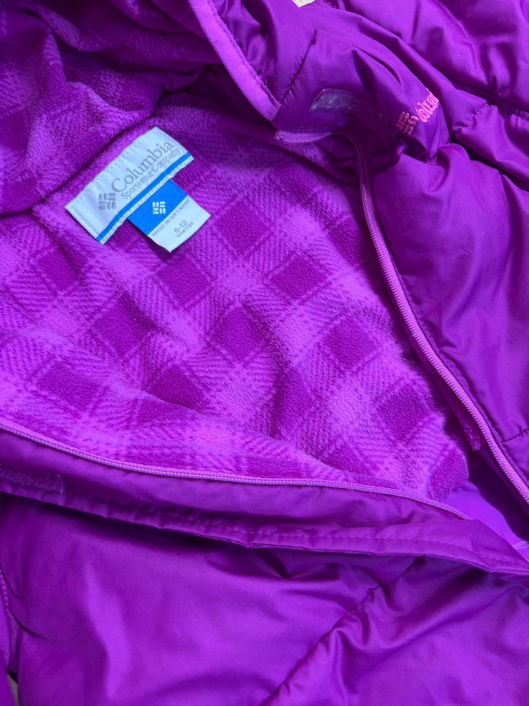 Columbia Fleece-Lined Down Bunting Suit – 6–12M