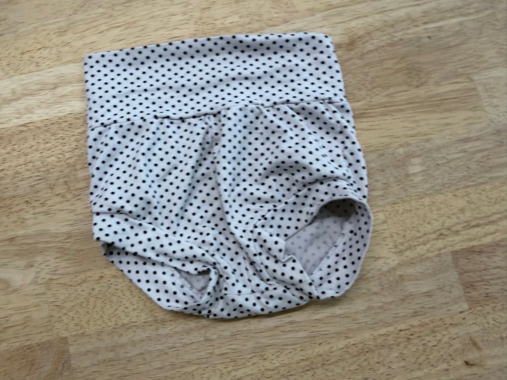 Stelly Handmade Polka Dot Bloomer – 1 | White - Nest and Sprout-Consignment
