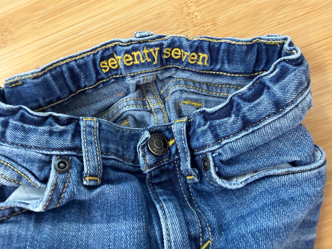 77 Kids by American Eagle Jeans – 3 | Elastic Waist Medium-Light Wash Distressed Vintage ~2011