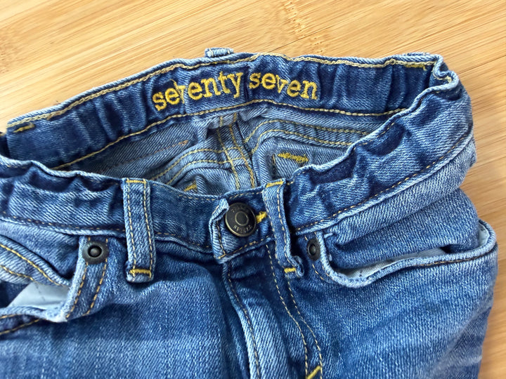 77 Kids by American Eagle Jeans – 3 | Elastic Waist Medium-Light Wash Distressed Vintage ~2011