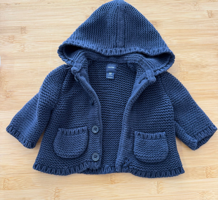 Gap Knit Sweater – 0-3 Months | Blue Navy