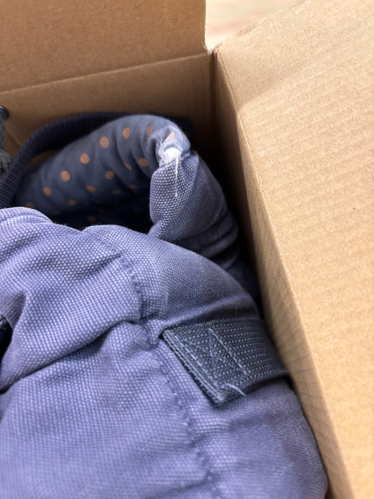 Ergobaby 4-Position Baby Carrier – Blue Polka Dot