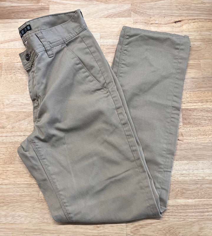 Krew Denim Slim Pants – 10/12 Khaki