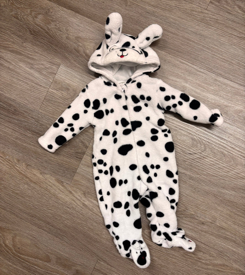 Snugabye Fleece One Piece – 3M Dalmatian Puppy