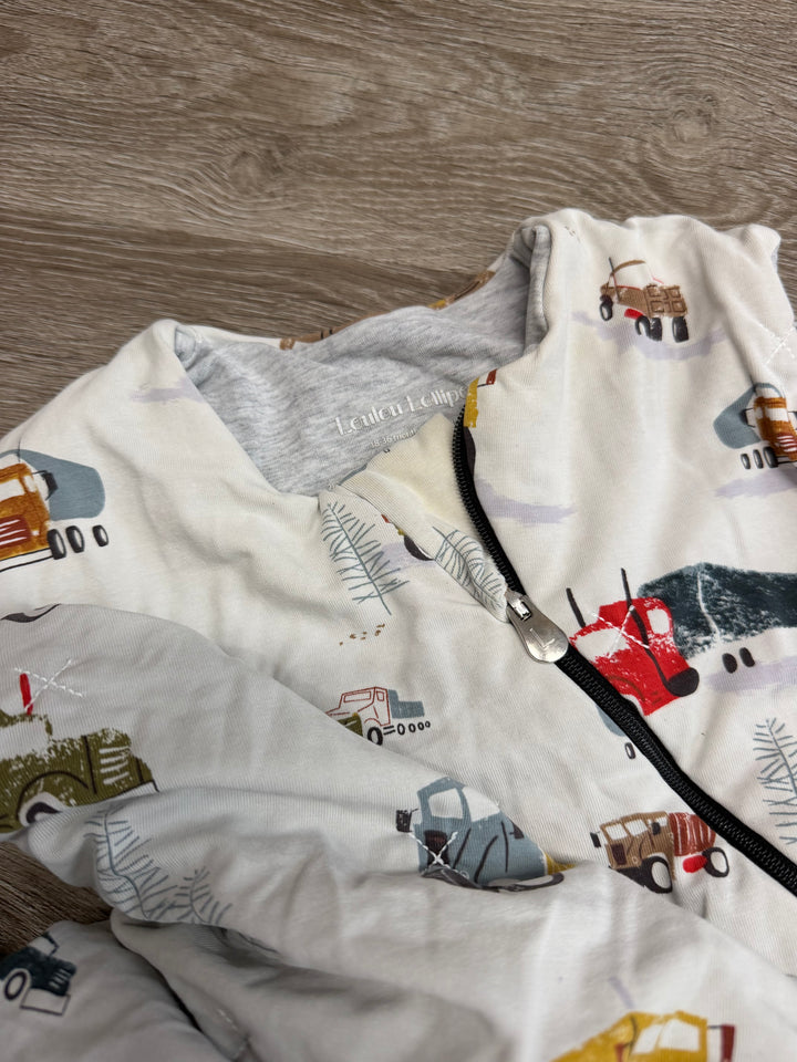 Loulou Lollipop Trucks Bamboo Sleep Sack – 18–24M | Lightweight | Play