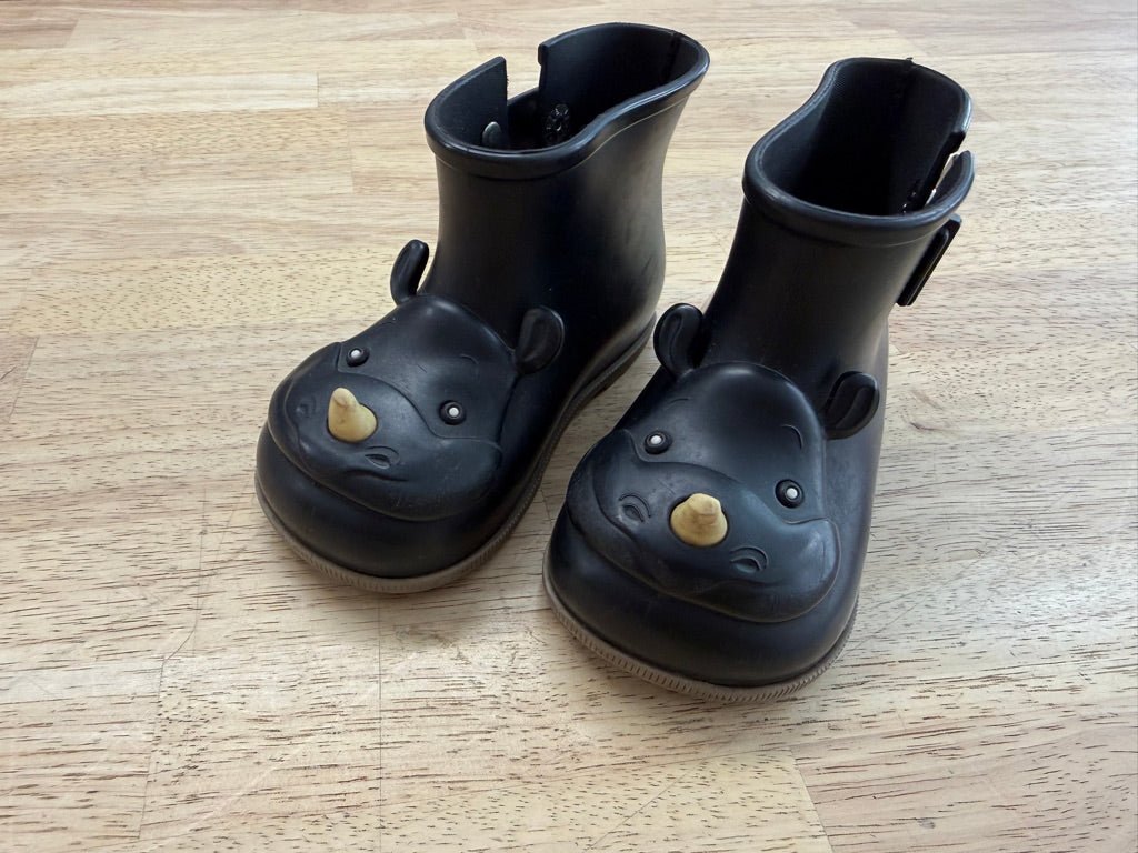 Mini Melissa Rhinoceros Rubber Boot – 8 (EU 24) - Nest and Sprout-Consignment