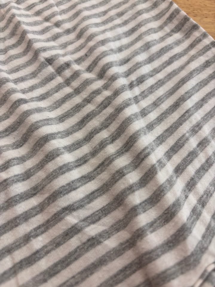 Vonbon 0-3M Grey Stripe Romper