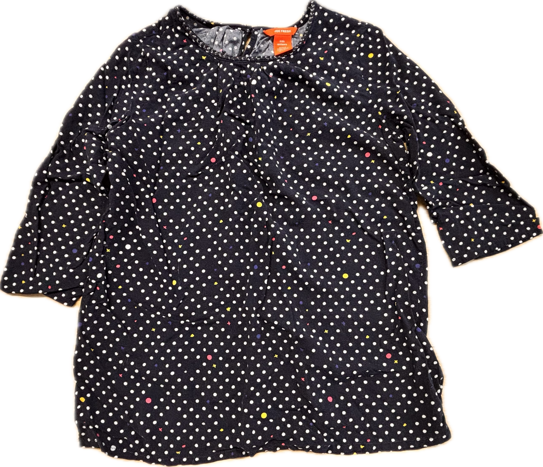 Joe Fresh Polka Dot Shirt – Size 14