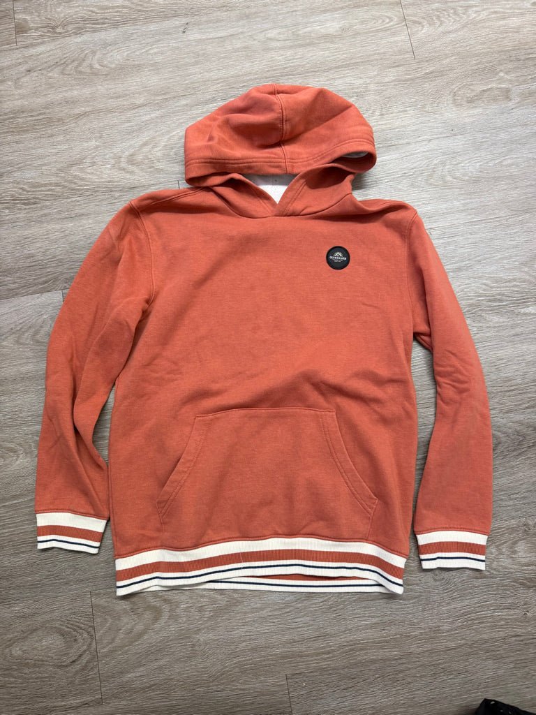 Quiksilver Sweatshirt – 14/16 | Orange Logo Patch - Nest and Sprout-Consignment