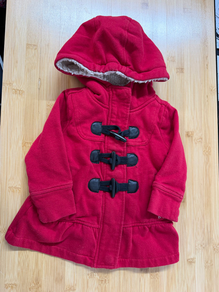 Roxy Baby Toggle Coat – 18M | Sherpa Lining
