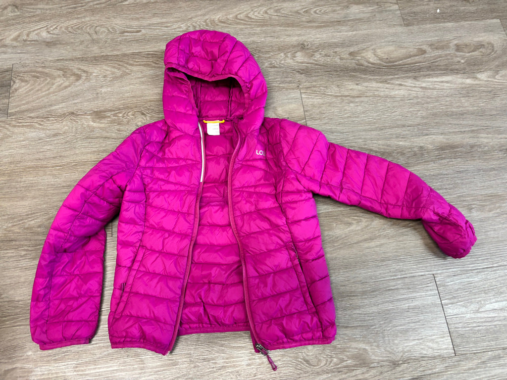Lole Packable Primaloft Puffer Jacket Fuchsia | Size 7/8