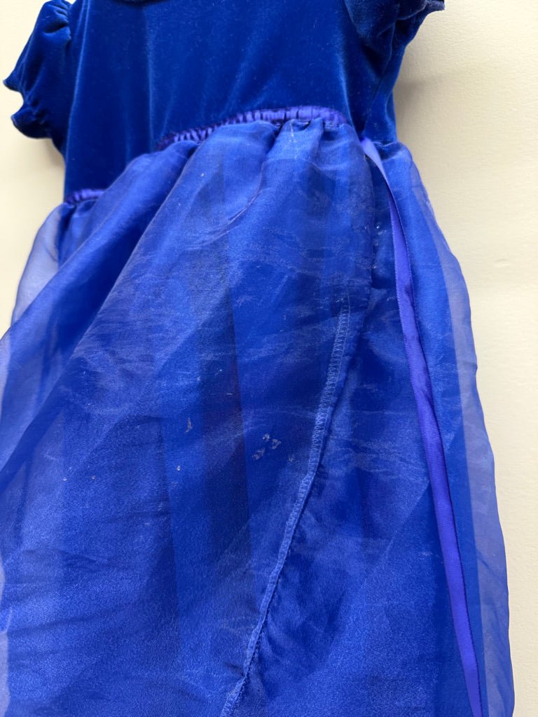 Teddy's Choice Dress – 3 | Royal Blue Tulle Overlay Made in Canada - Nest and Sprout-Consignment