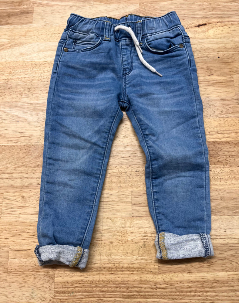 Noppies Denim Jeans – Size 9-12 (Light Wash)