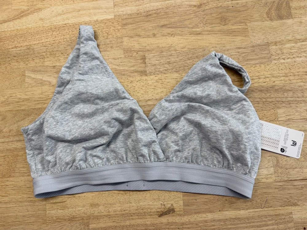 Bravado Cotton Sleep Bra – XXL | Grey | NWT - Nest and Sprout-Consignment