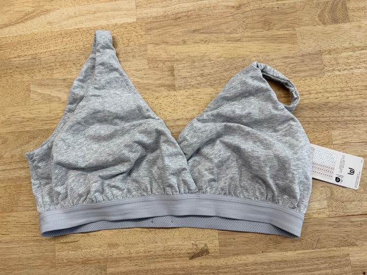 Bravado Cotton Sleep Bra – XXL | Grey | NWT - Nest and Sprout-Consignment