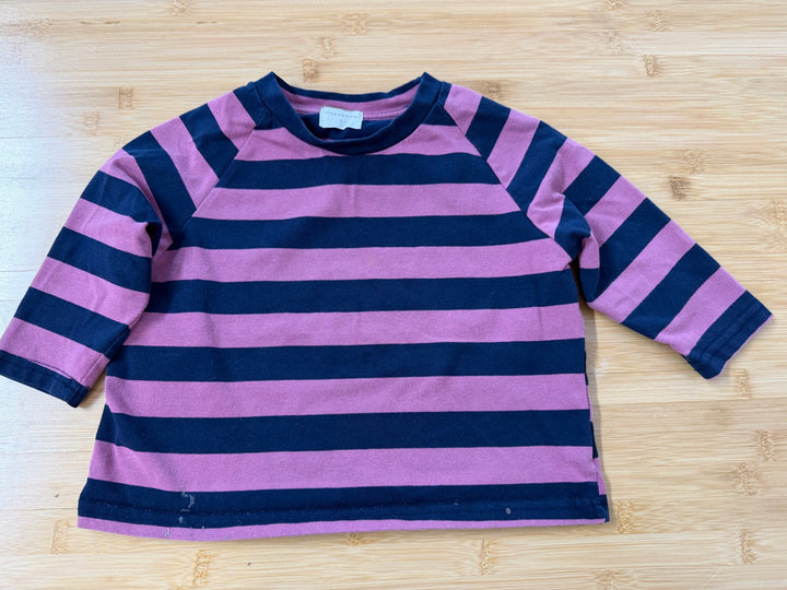 Fostered Collection Long Sleeve Shirt – 2 | Navy & Burgundy Oversized | Play