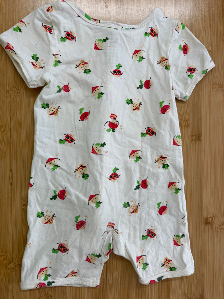 Silkberry Turnip Print Short Romper – 18–24M | Play