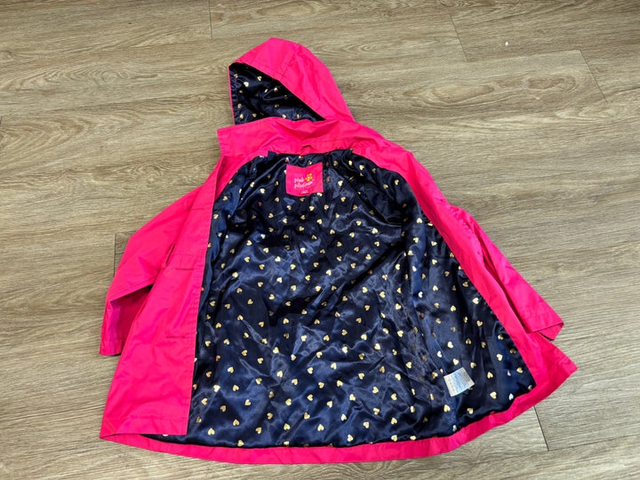 Pink Platinum Fashion Jacket Hot Pink Gold Buttons | Size Unknown