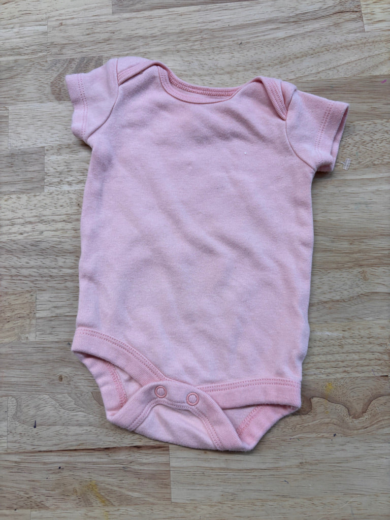 George Newborn Light Peach Bodysuit