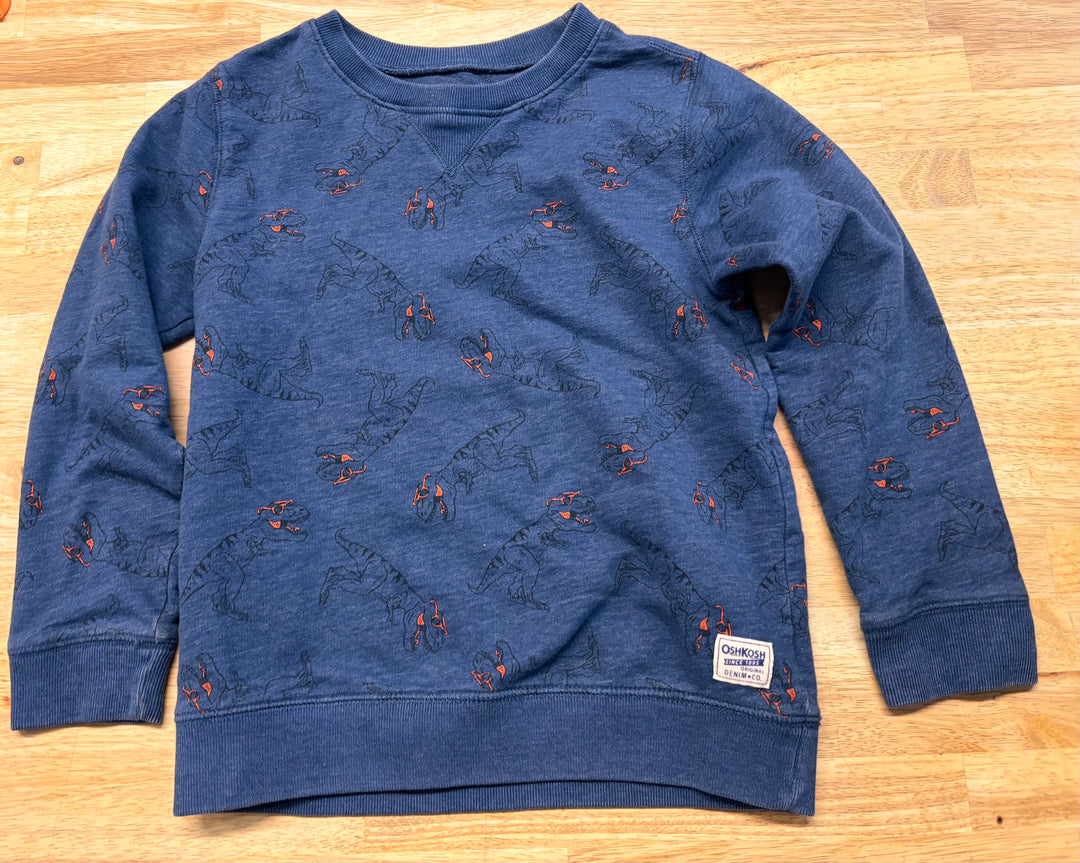 OshKosh Dinosaur Sweatshirt – Size 10