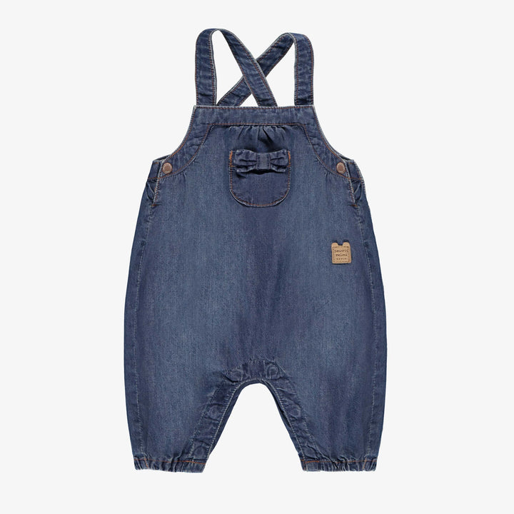 Denim Overalls | Bow