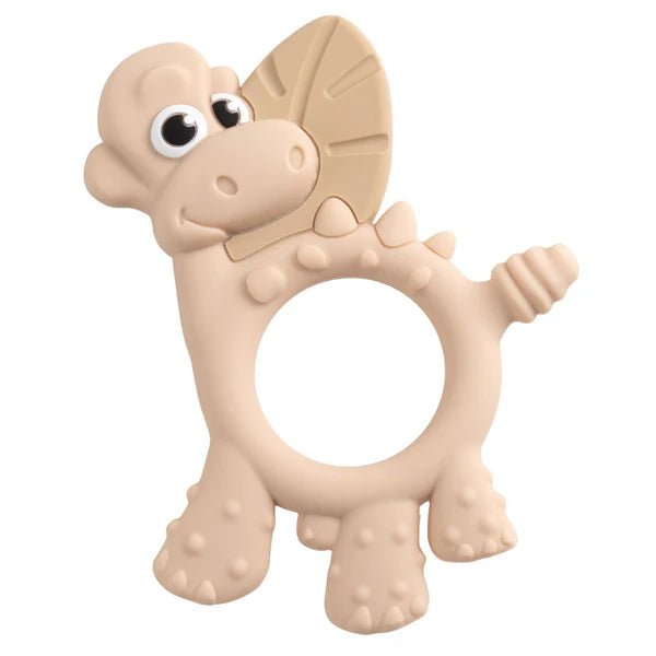 Bibado - Teething Toy: Dotty the Dinosaur™ : Fawn - Nest and Sprout - Bibado